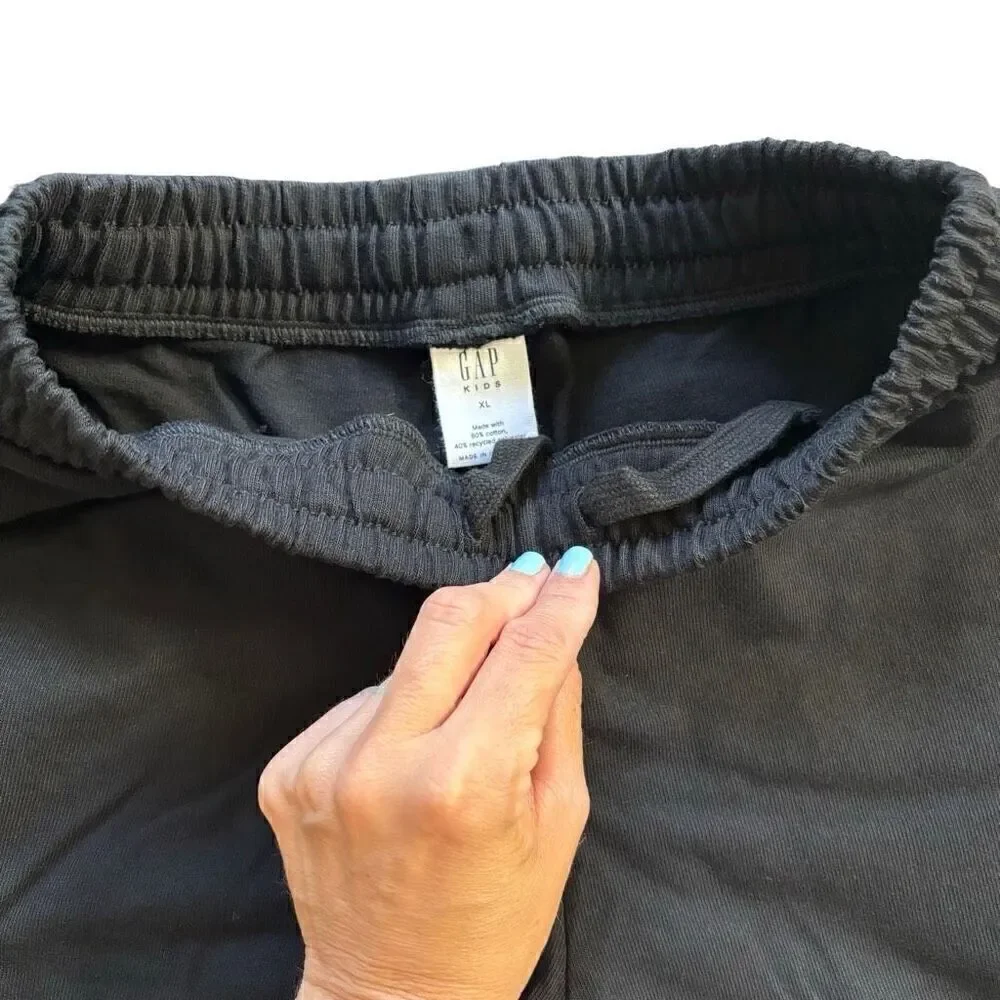 Gap Kids Pull-On Sweat Shorts true black XL (2-Pack)